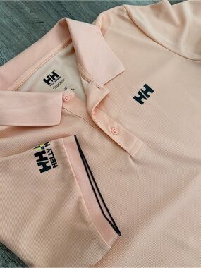 Helly Hansen Light Peach Polo with HH Logo